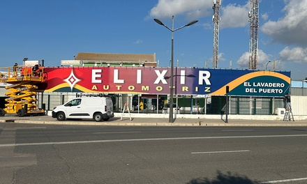 Lavado para coche interior y exterior en 3 pasos + tratamiento hidrofóbico - Elixir Automotriz