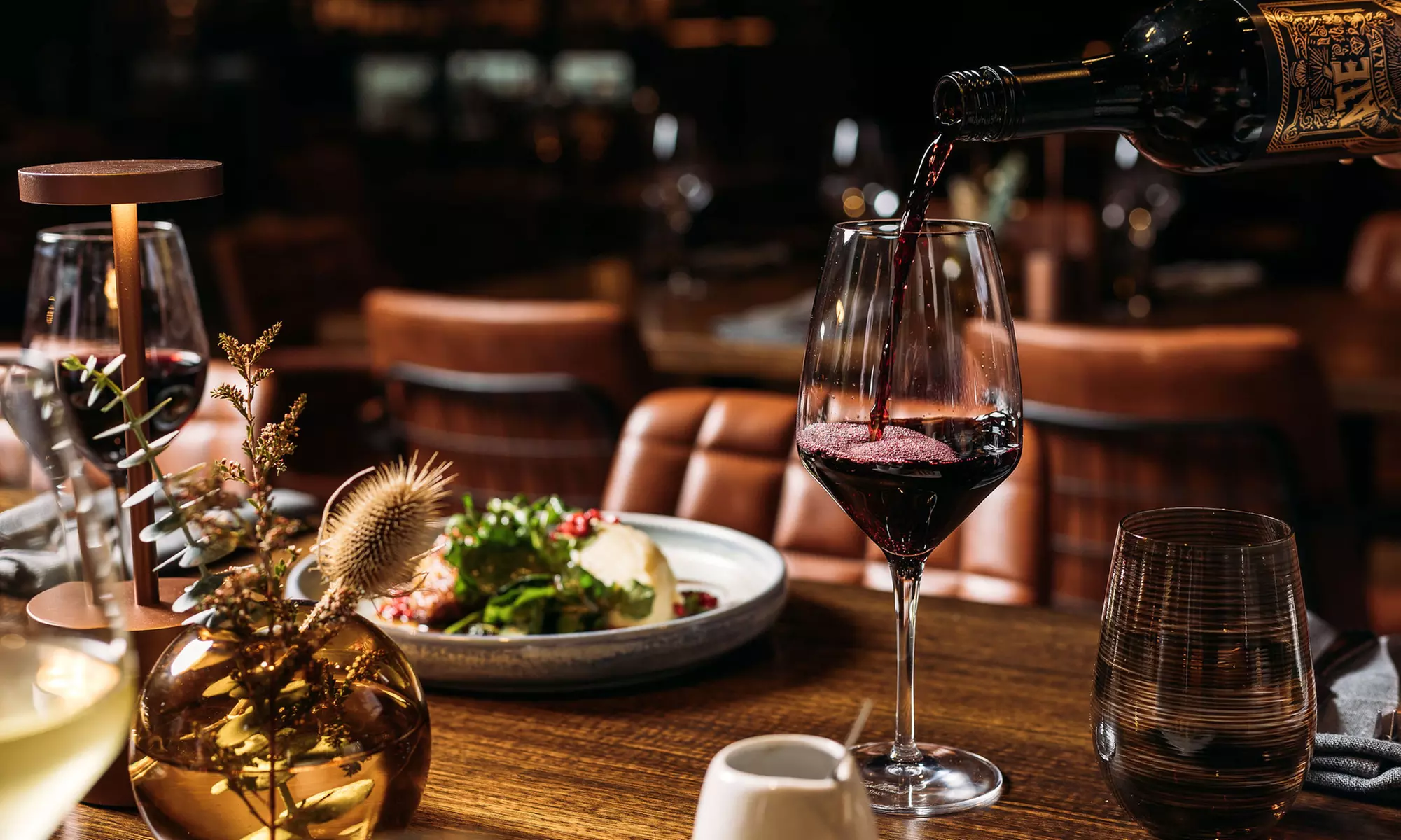 3 Course Gourmet, CBD Dining Experience with Cocktail or Wine for Two & Four at Amber Restaurant (Up to 34%Off) - Primary Image