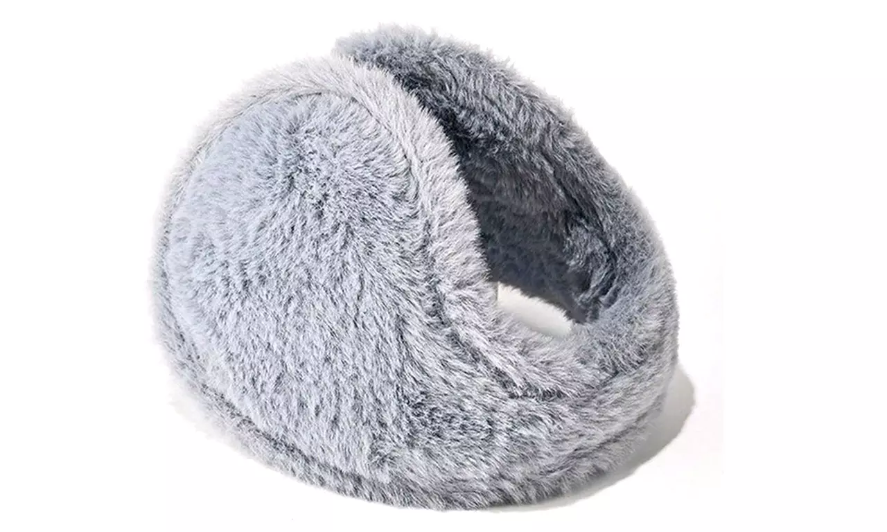 Unisex Winter Foldable Faux Fur Earmuffs