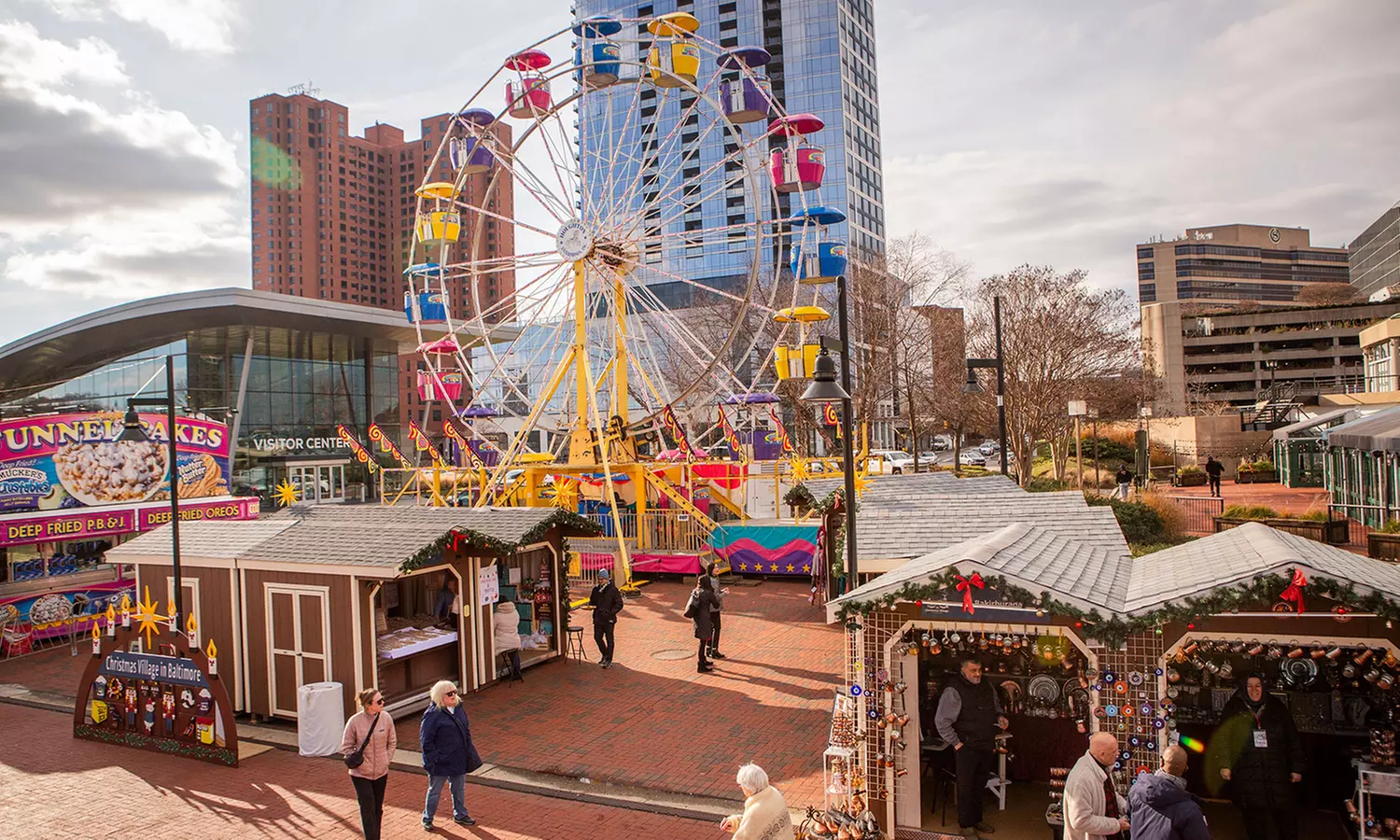 Christmas Market Experience at Christmas Village in Baltimore ⛄❄️