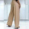Image 5: Textured Palazzo Wide Trousers