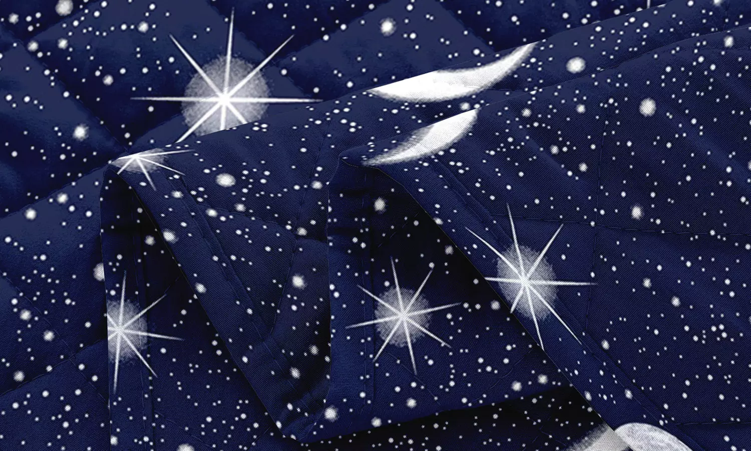 Tweezijdig bedrukte deken