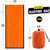 Image 6: PE Emergency Sleeping Bag Thermal Waterproof Outdoor Survival Camping Bag