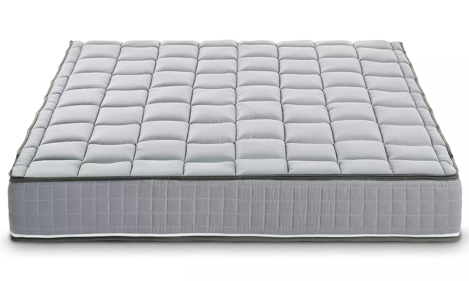 Orthopedische springverenmatras met afneembare topper van traagschuim