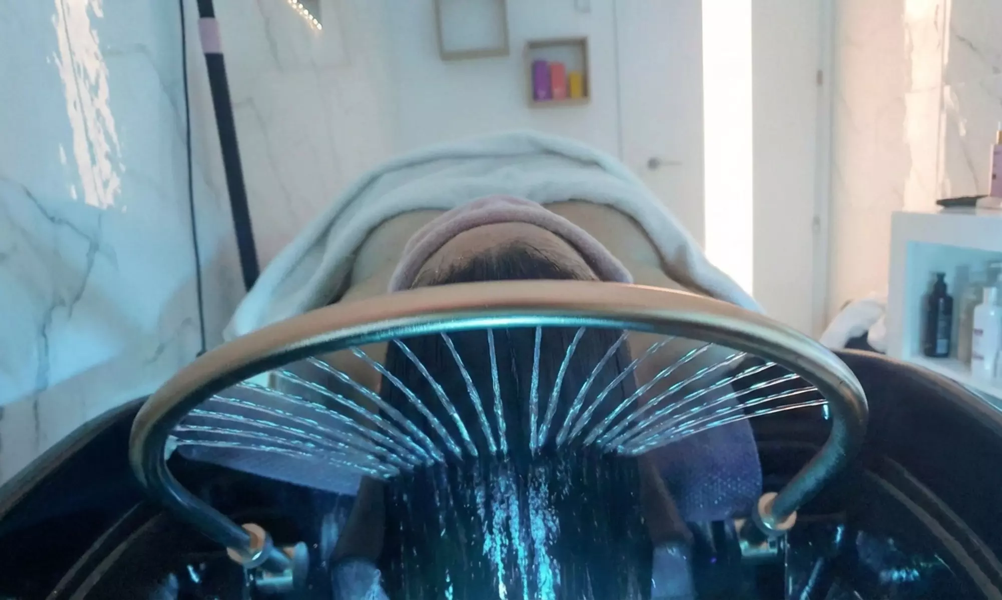 Ritual head spa japonés en pareja de 45 minutos con bebida de cortesía