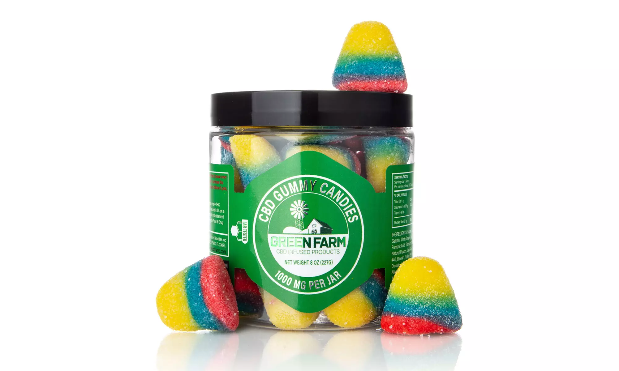 Green Farm Tasty Gummies for Sleep and Anxiety from Green Farm (500MG-5000MG)