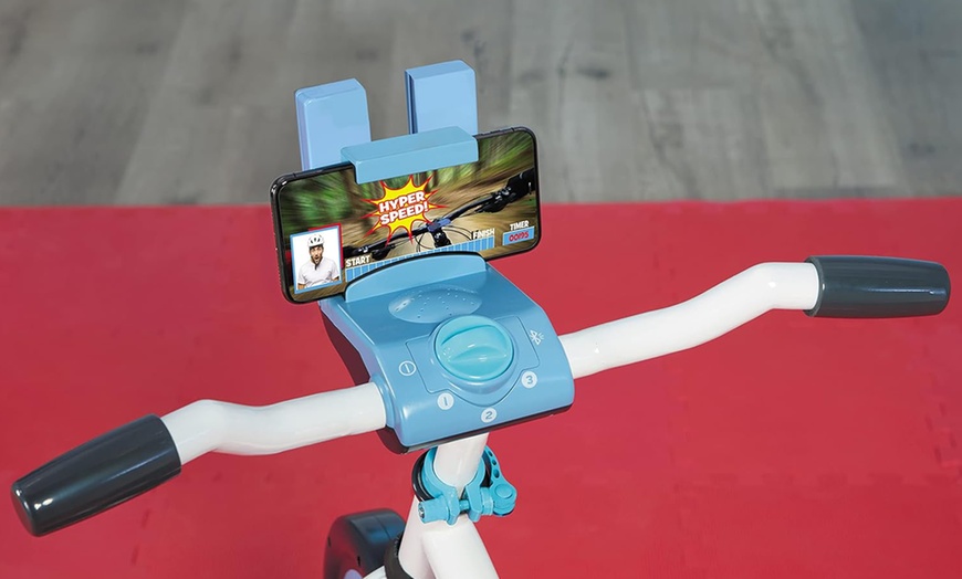 Image 3: Little Tikes Pelican Explore and Fit Cycle with Bluetooth