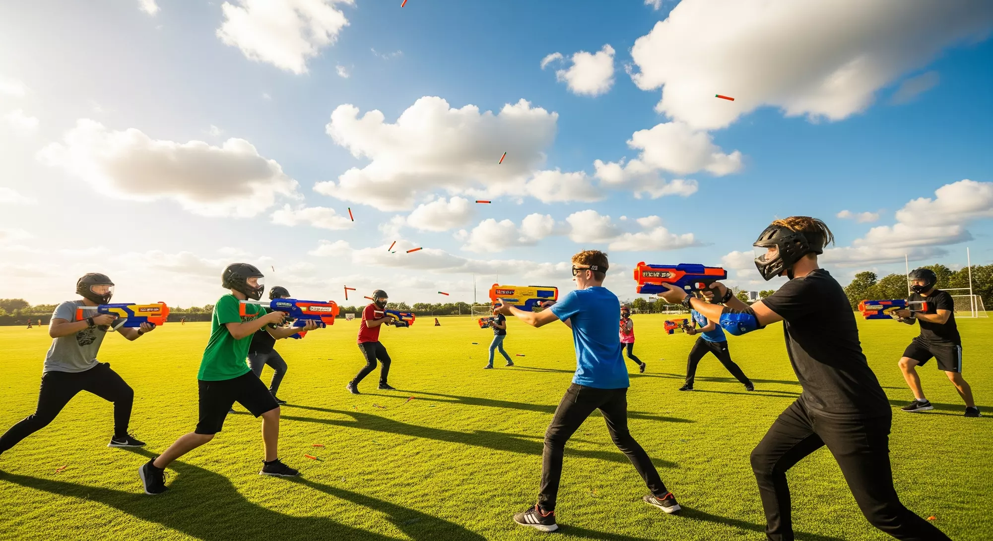 Dive into a Thrilling  5 Hour Thursday Nerf Package for Up to 4 People