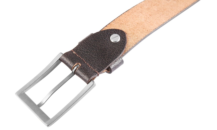 Image 13: Ceinture en cuir Leonardo Verrelli