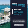 Image 1: Sip, Sail & See the Light: 90-Min Vivid Cruise w/Drink for Child/Adult
