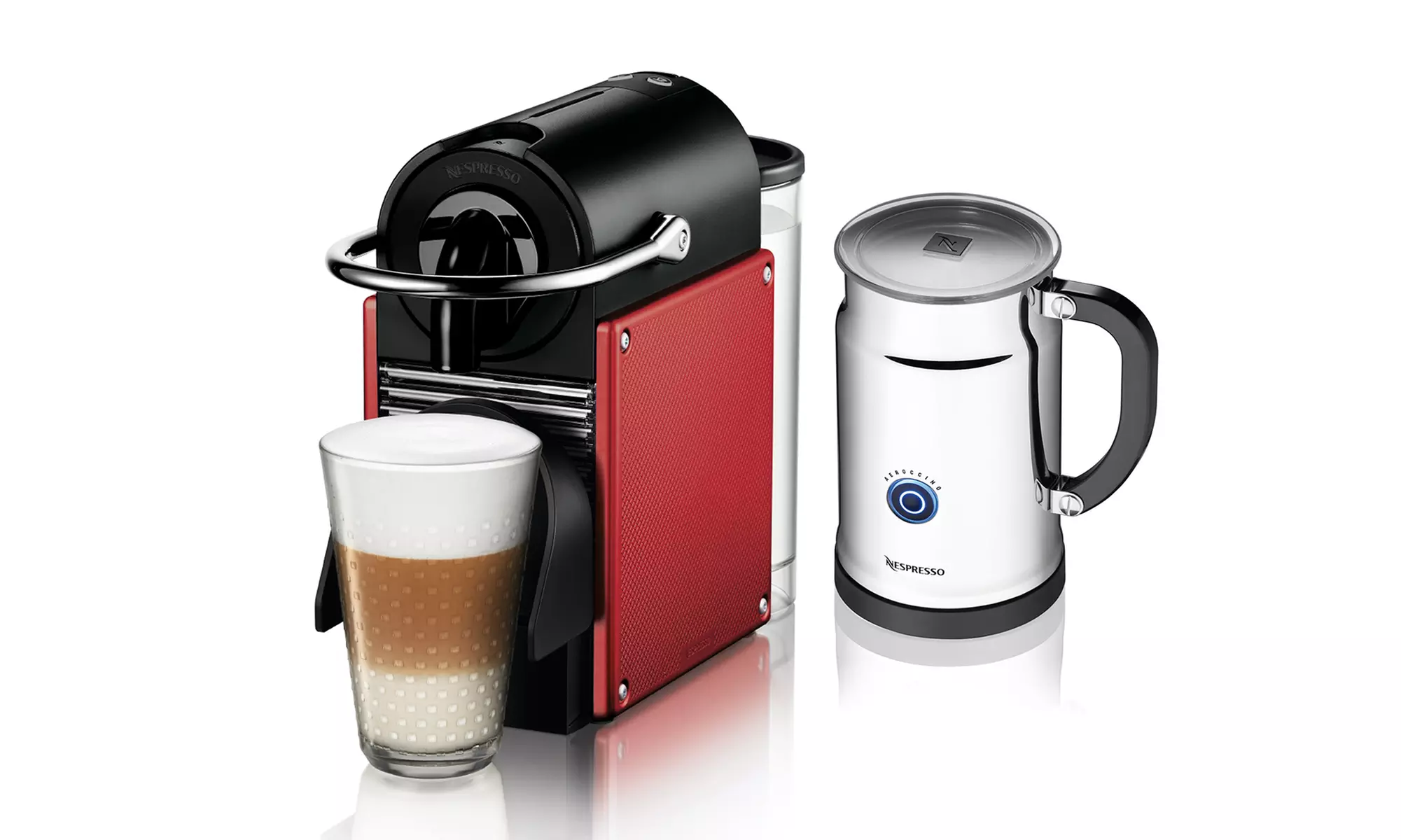 Nespresso Pixie Bundle With Milk Frother - Primary Image