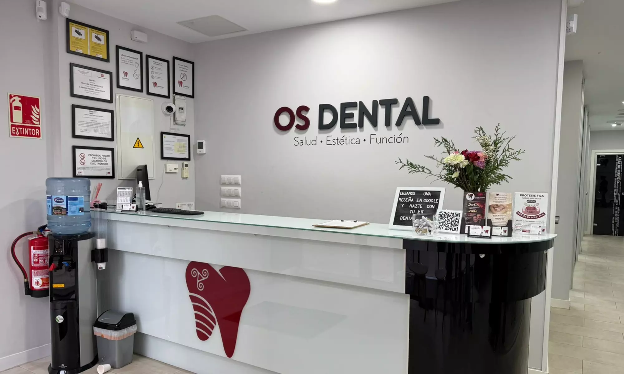 Limpieza con ultrasonidos, revisión y pulido y blanqueamento opcional