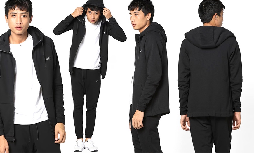 Image 1: Nike Men's Modern Tracksuit Set in Black