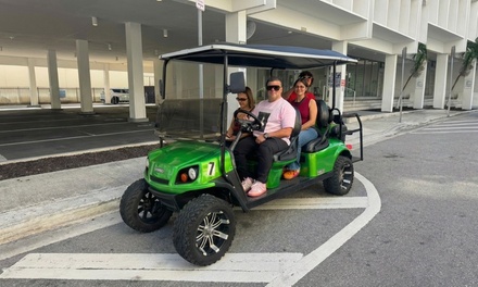 1 - Hours of Golf Cart Rental for 6 people - Jetski & Slingshot Rentals