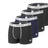 Image 2: Lot de 4 boxers Serge Blanco en coton et élasthanne