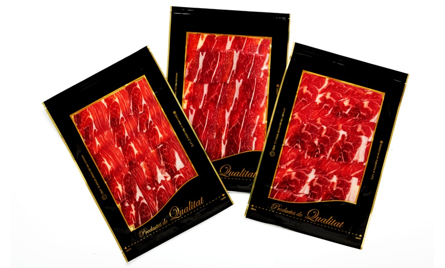 Image 7: Up to 30 Sachets of Vacuum-Packed Sliced Iberian Ham 100g