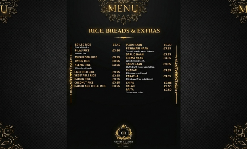 Image 4: Relish a Platter and Indian Meal with a Side to share for Two or Four