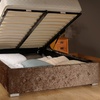 Image 6: Crushed Velvet Ottoman Bedframe with Optional Mattress