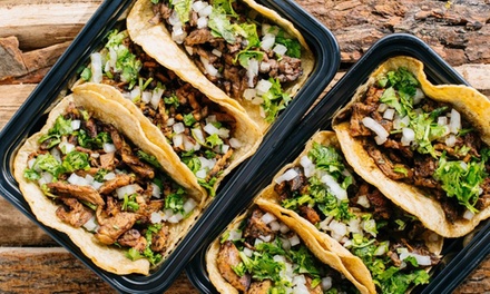 Choice Of Four Dinner Boxes For 4 Or Four Tacos Dinner Boxes for 4 - Taquitos Chicago