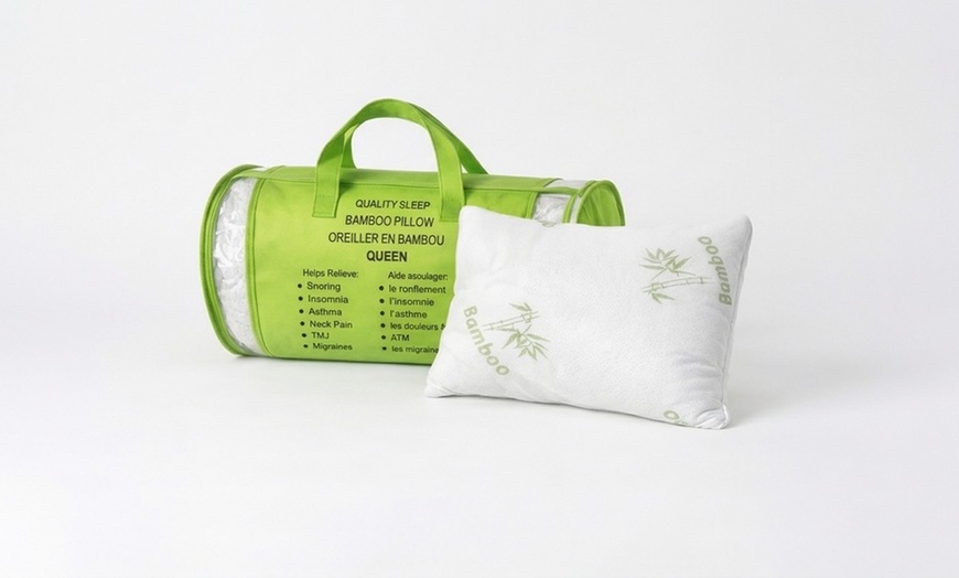 Image 7: 1, 2 ou 3 oreillers avec housse douce en bambou