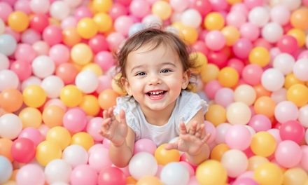 One Toddler Admission (Ages 1-4) - FunSpacekids