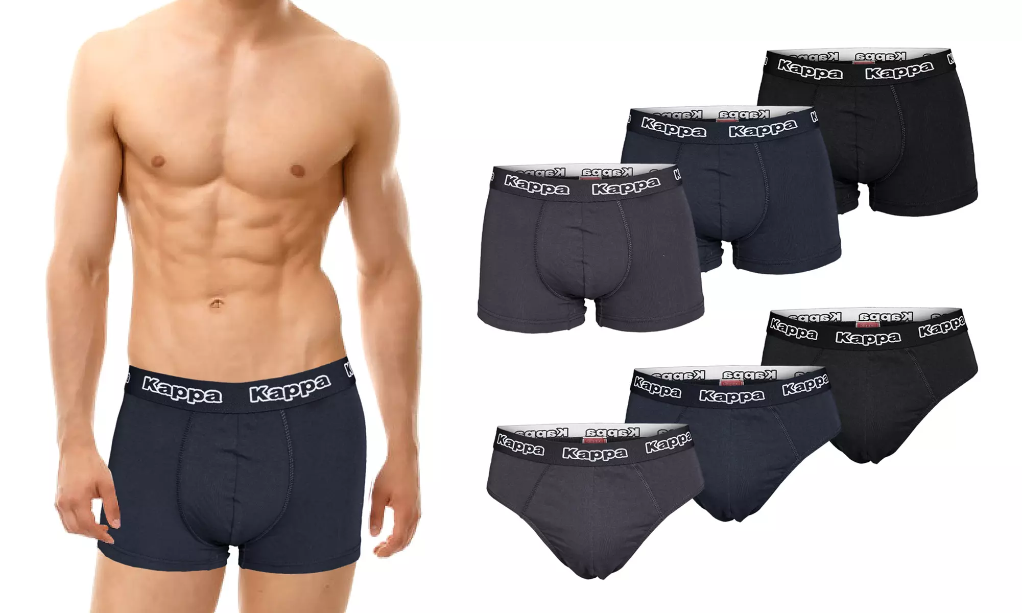 Set de 6 calzoncillos Kappa - Primary Image