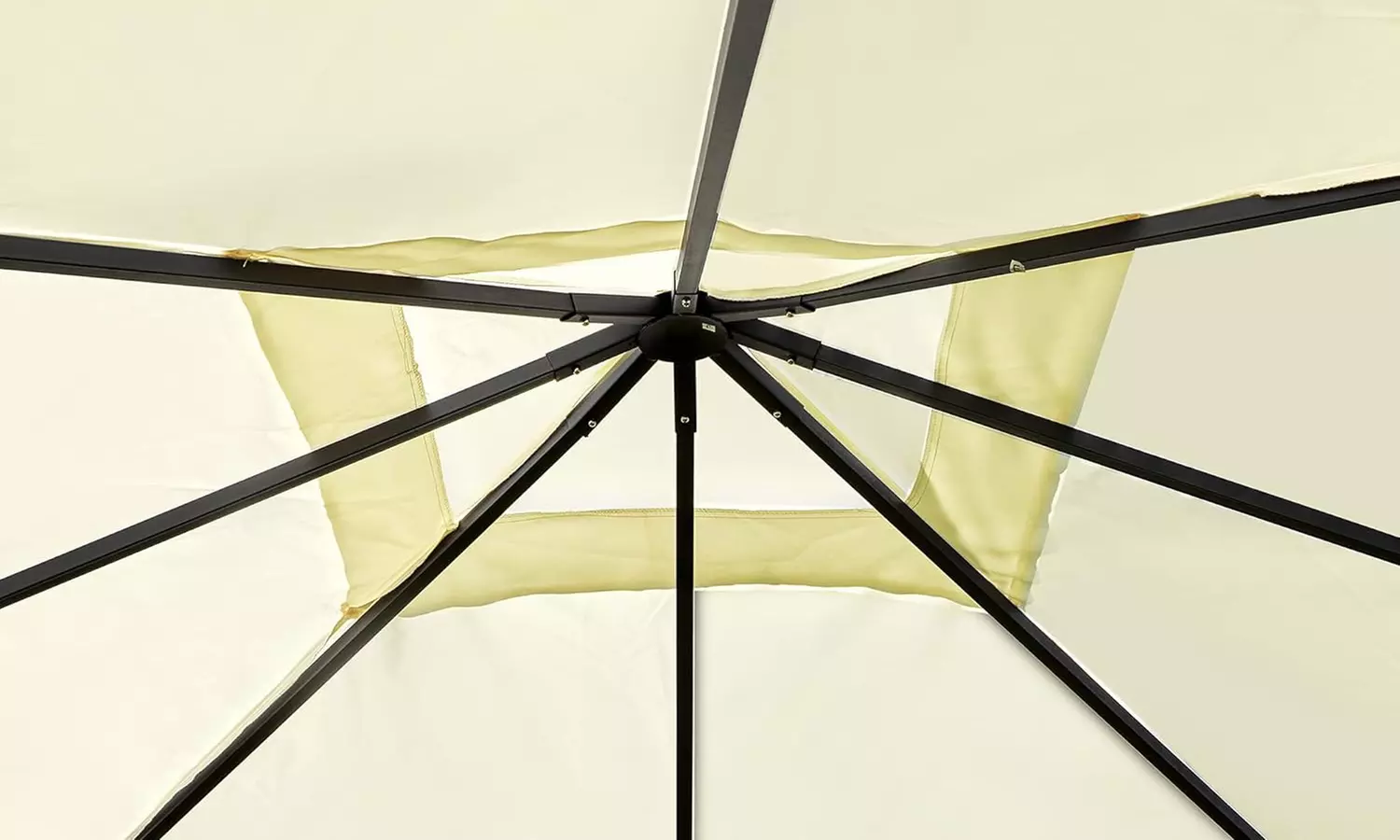 Outsunny Portable Steel Garden Gazebo 3m x 3m