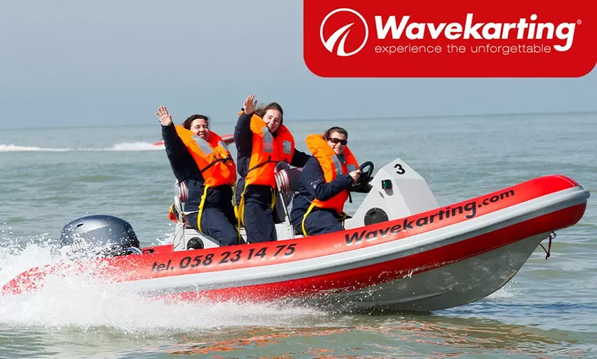 Image 3: Wavekart à la mer du Nord