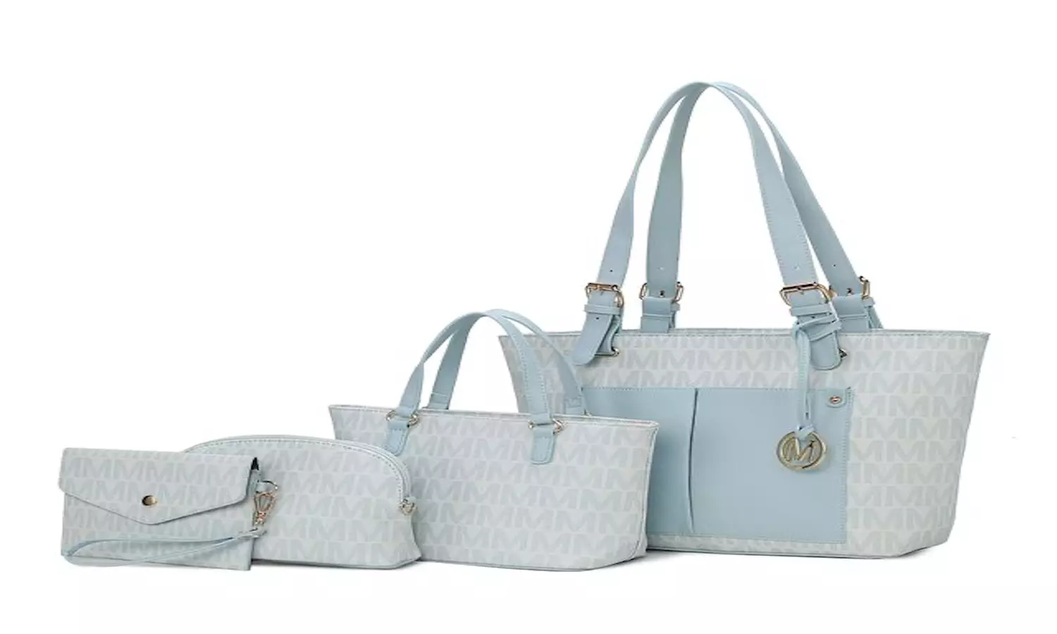 Havenly Vegan Leather Tote Set - Stylish & Functional