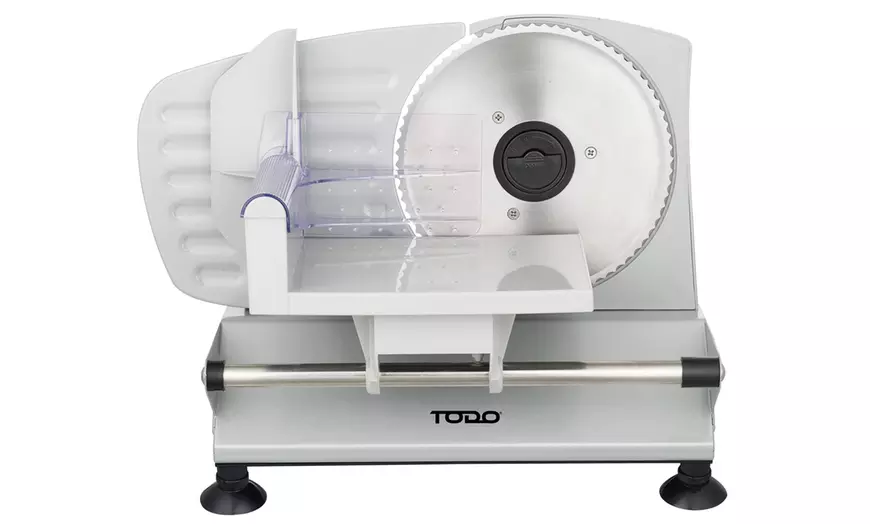 Image 8: TODO 150W or 200W Electric Food Slicer Meat & Deli Slicer