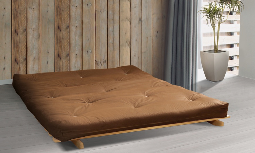 Image 17: Futon Frame and Mattress