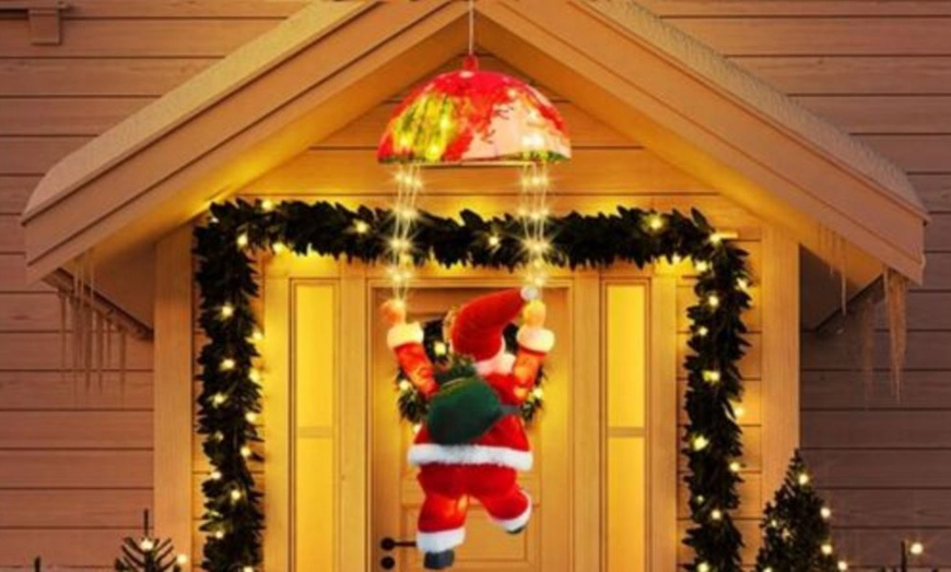 Image 4: Santa Claus Christmas Parachute Lights