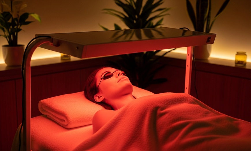Image 2: Get a 1, 2 or 3 Scalp Treatment + Oxygen Facial  & Red Light Therapy