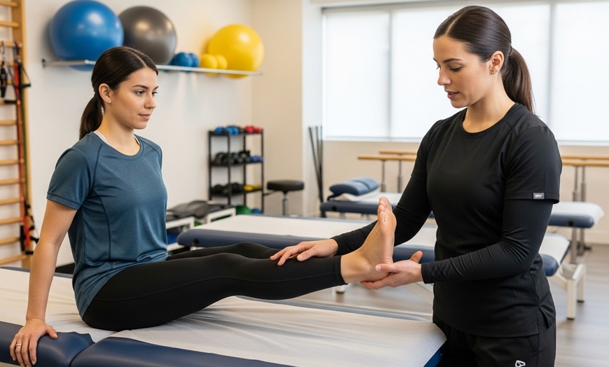 Image 1: One, 3, 6, or 8 Sessions of Plantar Fasciitis Therapy+ Muscle Scraping