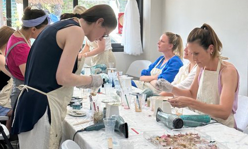 Image 10: Resin Cheeseboard Workshop for 2, 4, 8, 10 or 14 people (1.5 Hours)