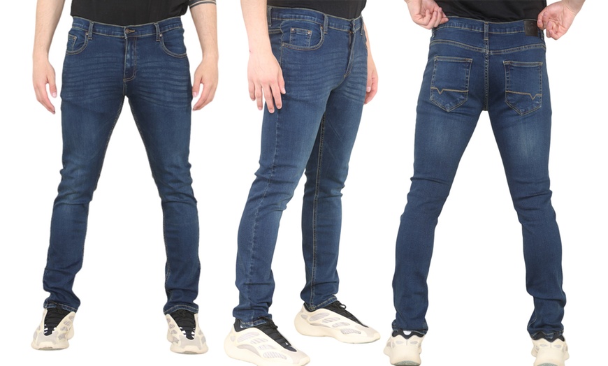 Image 6: MYT Men's Skinny Fit Stretch Denim
