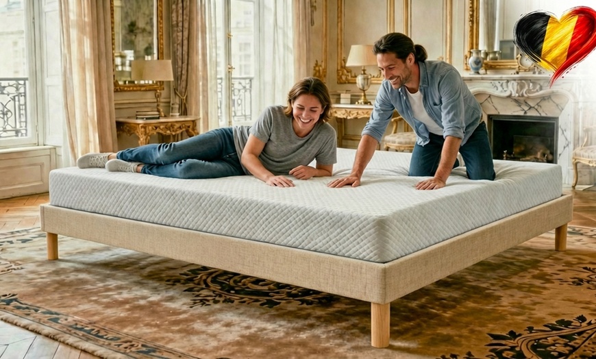 Image 16: Sommier, avec matelas au choix