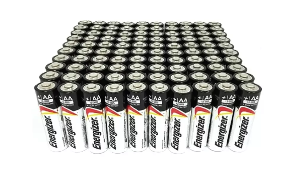 50-Pack Energizer Max AA or AAA Alkaline Batteries, Long-Lasting Power