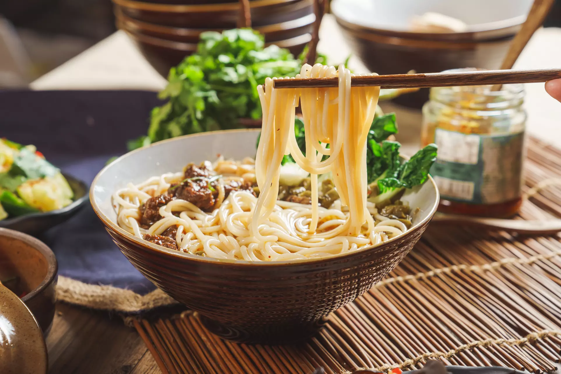 Chinese Noodle Bowl Meal Package for One, Two, or Four at Jin's Mi-Fen (Up to 28% Off) - Primary Image