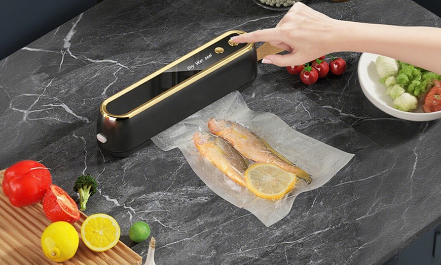 Image 3: Cordless Vacuum Sealer Machine