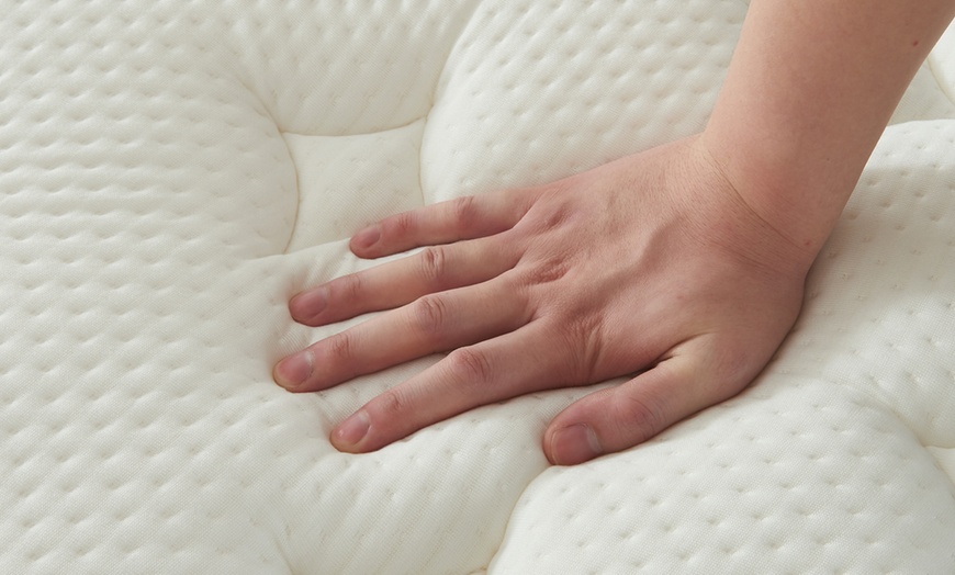 Image 4: Matelas épais : double surmatelas et mémoire de forme, Sampur