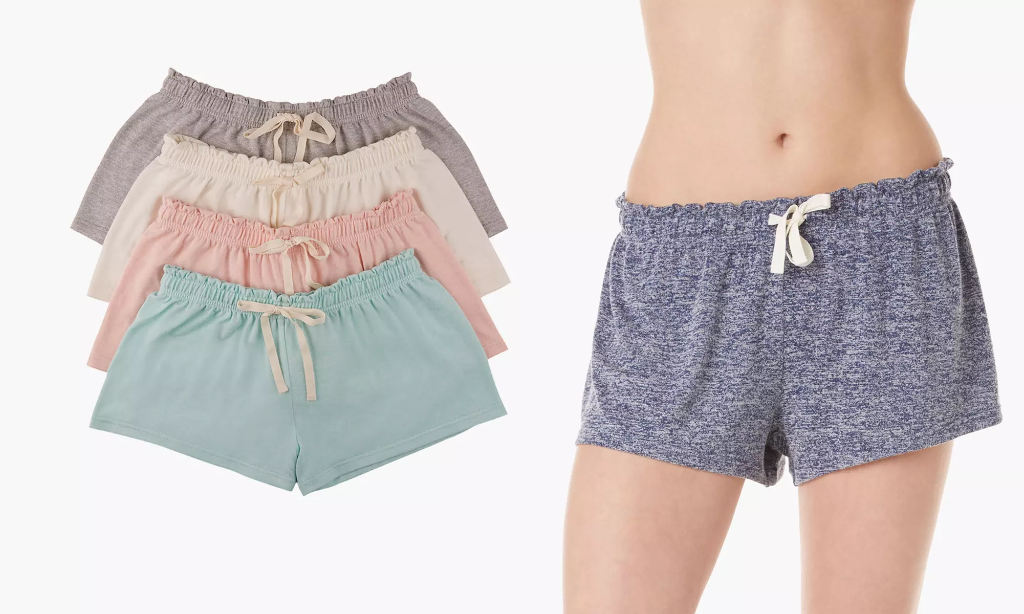 Olive Street Hacci Sleep Shorts (4-Pack) | Groupon Exclusive (Size XL) - Primary Image