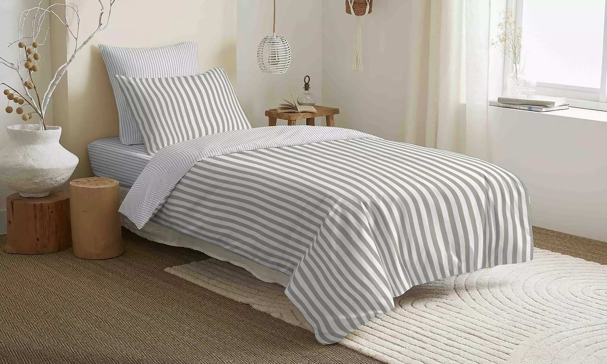 Pack complet de linge de lit, 4 ou 6 pièces, Univers Decor