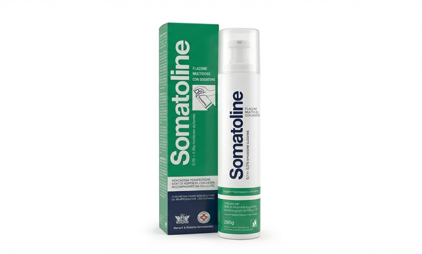 Image 3: Box Somatoline Cosmetic con bende, crema seno e spray anticellulite