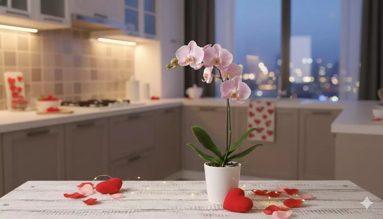 The Perfect Valentine’s Gift: Elegant Light Pink Orchid with Free Shipping (Up to 20% Off)