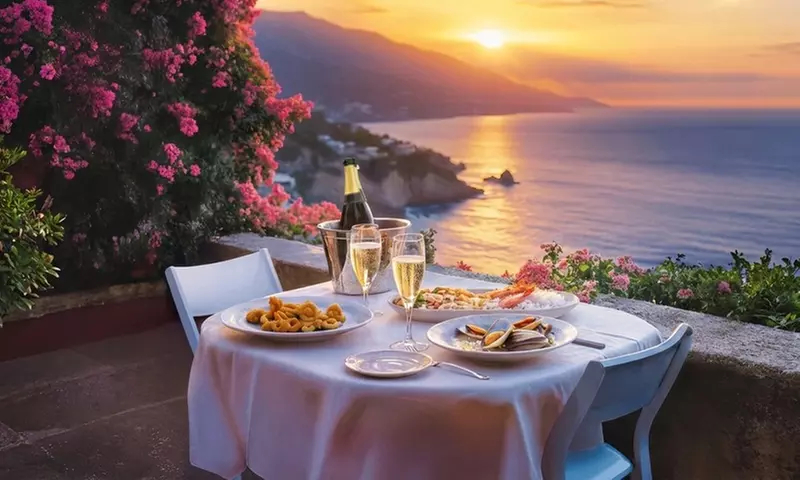 Soirée gourmande & romantique à 2 : menu savoureux, vin & complicité