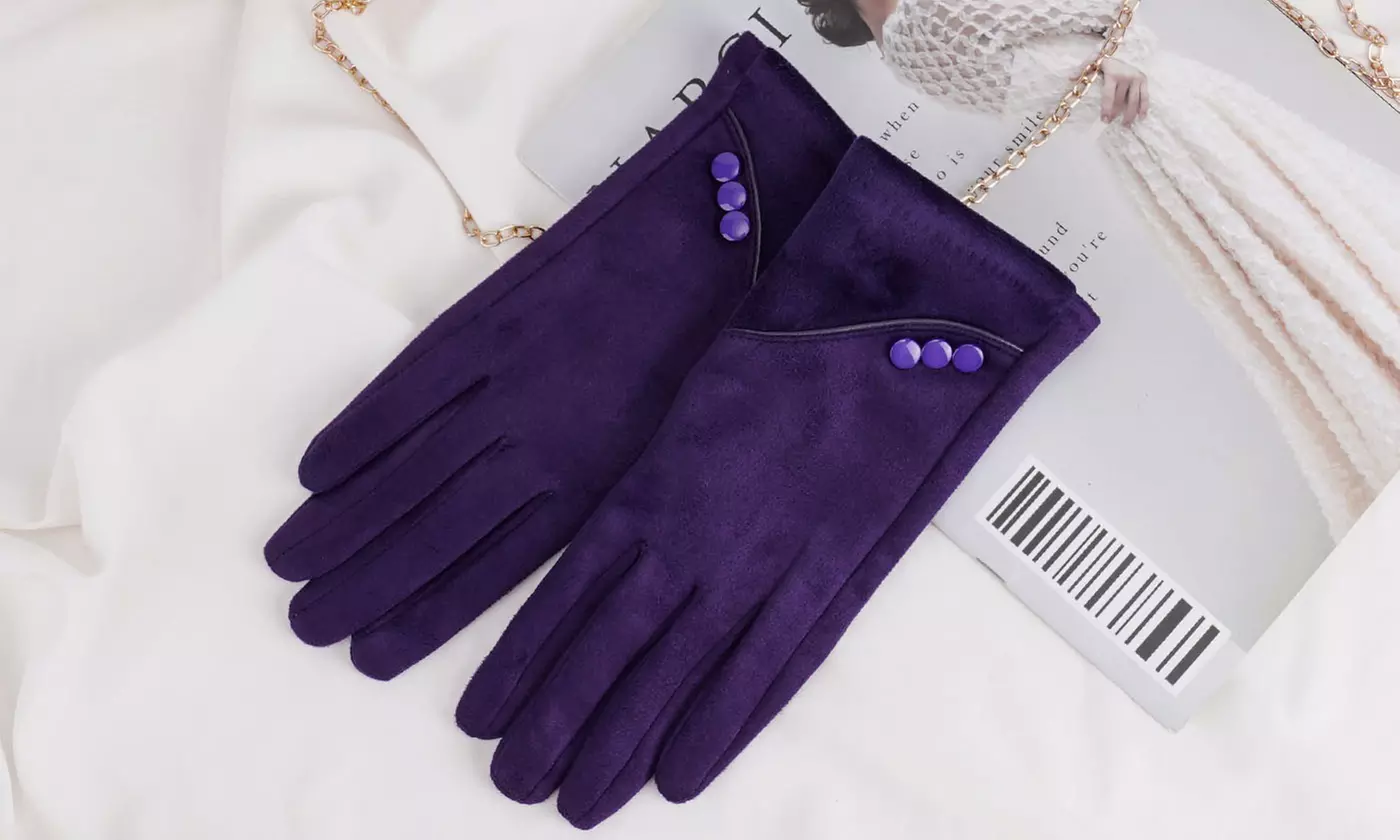 Itbelongs2u Women's Winter Gloves Fleece Lined with Touchscreen Tips
