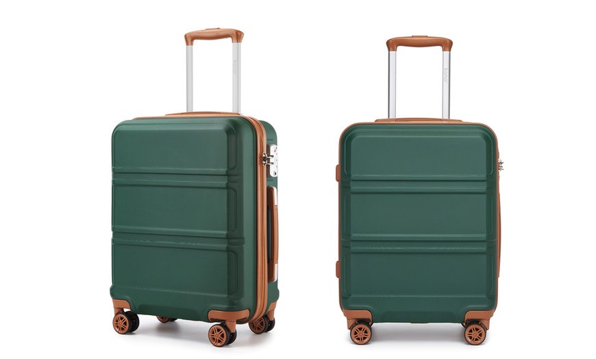 Image 22: Travel Suitcase with 360° Spinner Wheels and TSA Locks