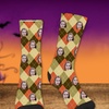 Image 9: Personalisierbare Socken mit eigenem Foto im Halloween-Design