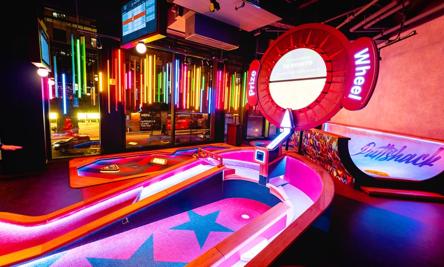 Image 1: Upscale, Tech-Infused Mini Golf for 2 or 4 - Tax Included